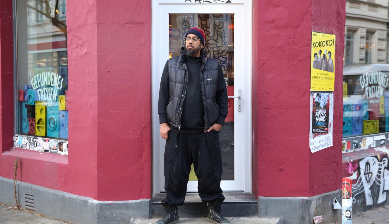 Samy Deluxe, rapper, Hamburg, 2018, Porsche AG