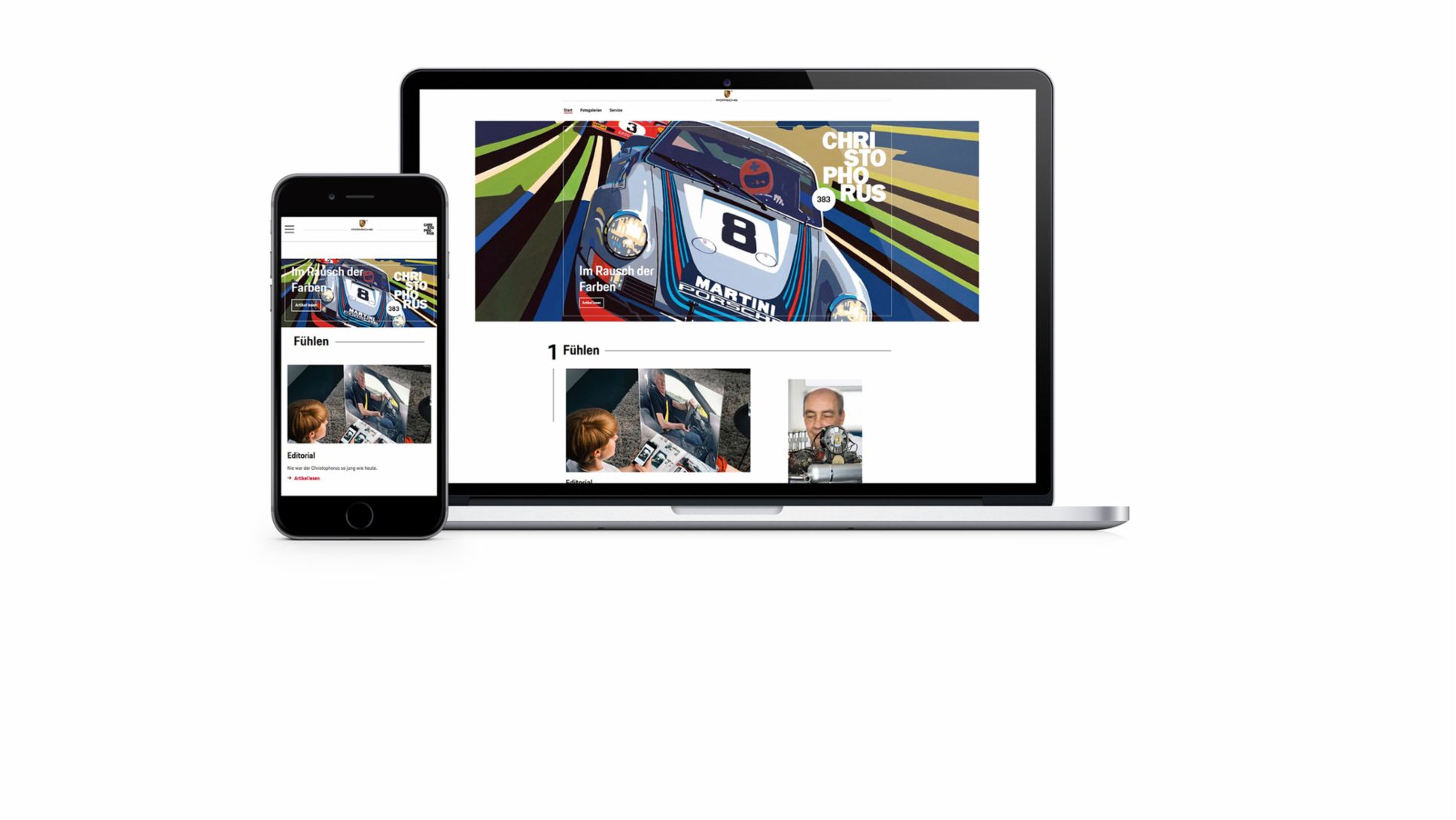 Christophorus Web-Magazin, 2017, Porsche AG