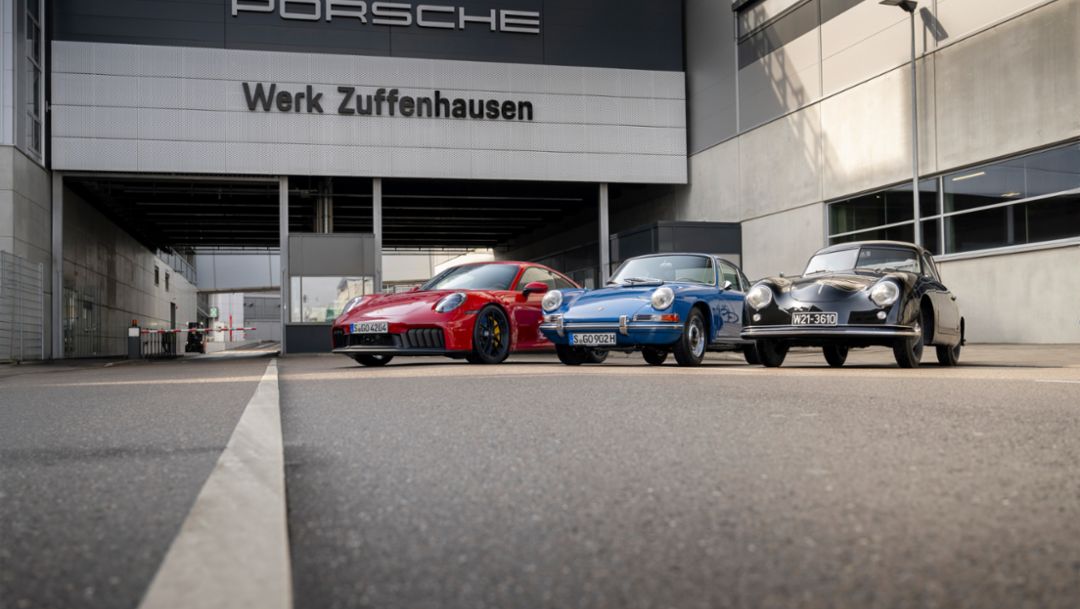 Porsche produce &icirc;n Zuffenhausen de 75 de ani