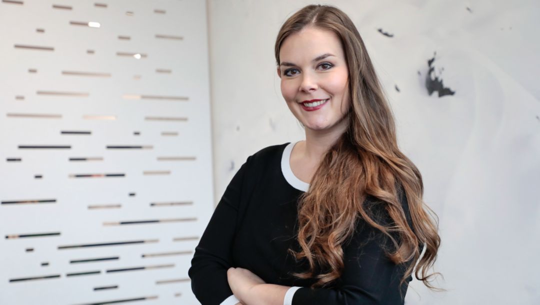 Maike Kelessidis, especialista en Sostenibilidad en la cadena de suministro, 2023, Porsche AG