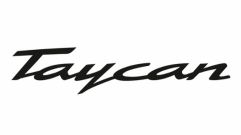 Taycan lettering, Porsche AG