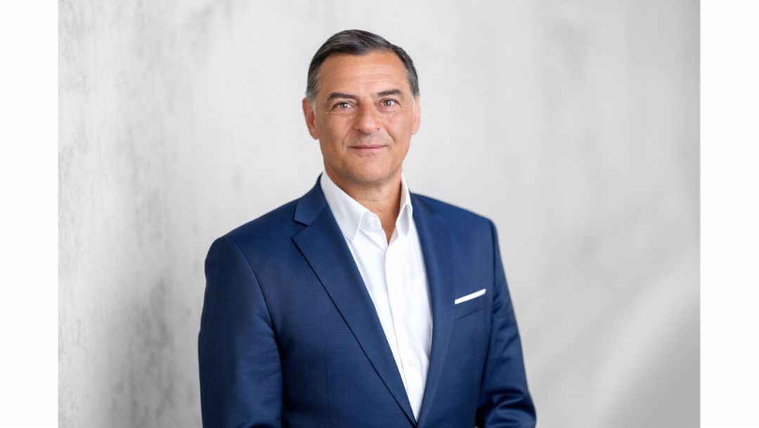 Michael Steiner, miembro del Consejo de Dirección de Porsche AG como responsable de Investigación y Desarrollo