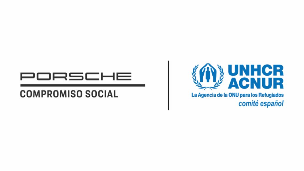 Colaboración Porsche Ibérica - ACNUR para el programa 