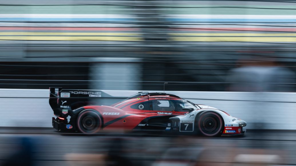 Porsche 963, Porsche Penske Motorsport (n&ordm; 7), Julien Andlauer (FRA), Felipe Nasr (BRA), Indian&aacute;polis, campeonato IMSA, 2026, Porsche AG