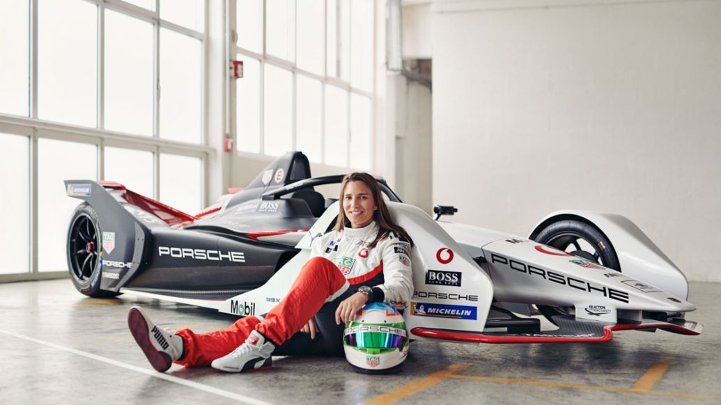Simona De Silvestro, piloto de pruebas y desarrollo de F&oacute;rmula E, 2019, Porsche AG
