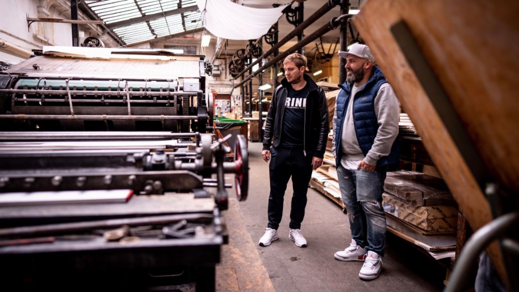 Nicolas Couturieux, art curator, Niko H&uuml;ls, Roadtrip Back 2 Tape, Paris, 2020, Porsche AG