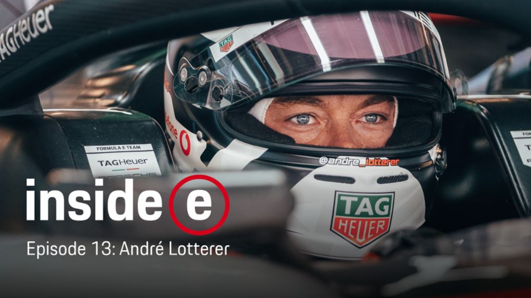 &ldquo;Inside E&rdquo; podcast, episode 13 with Andr&eacute; Lotterer, 2020, Porsche AG