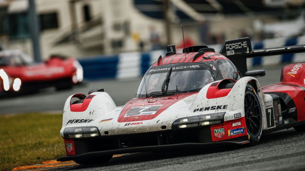 Porsche 963, Porsche Penske Motorsport, IMSA, 24 Hours of Daytona, 2023, Porsche AG