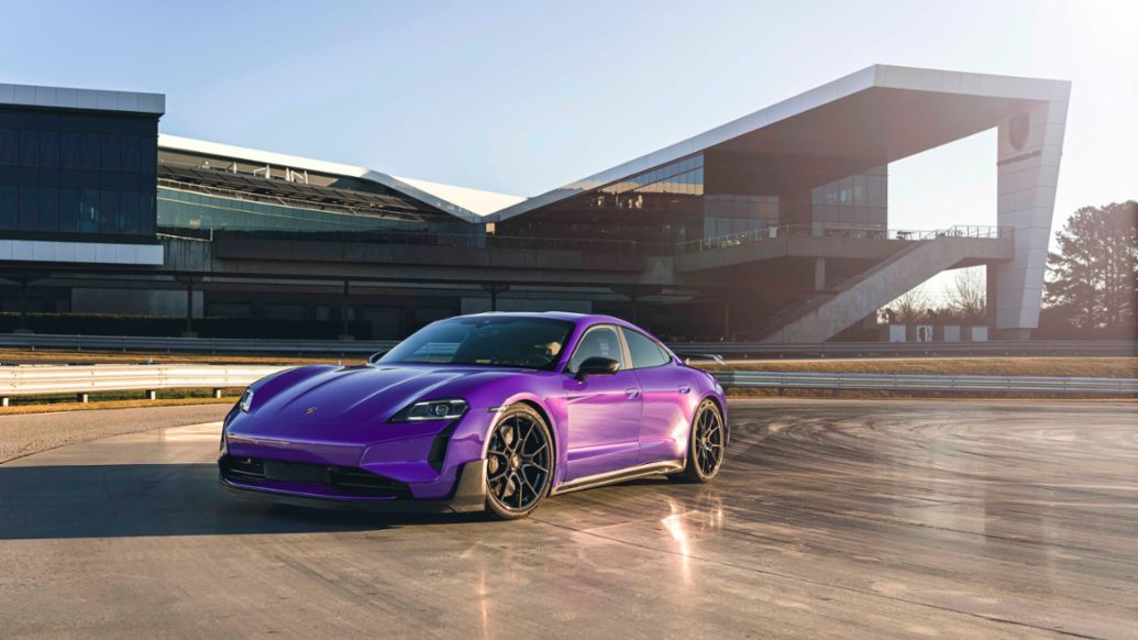 Taycan Turbo GT mit Weissach Paket, Atlanta, USA, 2024, Porsche AG