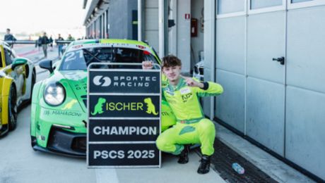 Ethan Ischer, le champion GT3 Cup de la Porsche Sports Cup Suisse 