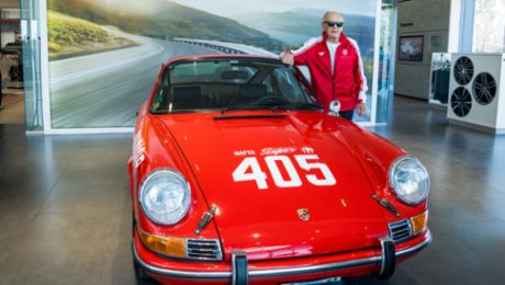 Porsche Argentina acompaña el regreso del histórico piloto Sobiesław Zasada, el “polaco volador”
