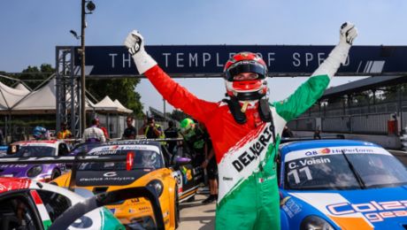 Porsche Carrera Cup Italia, Bristot dalla pole alla vittoria in gara 1 a Monza