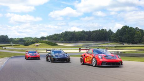 Porsche 911 GT3 RS with Manthey Package arrives at Porsche Track Experience
