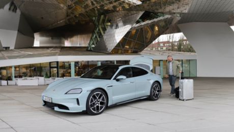 Stuttgart - Sevilla en un Taycan