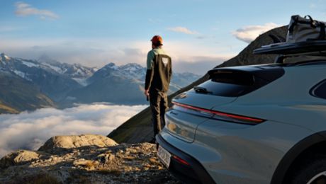 Unterwegs im Taycan 4S Cross Turismo: Freiheit ohne Grenzen