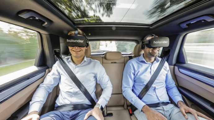 Porsche, Holoride and Discovery showcase new VR experience, 2019, Porsche AG