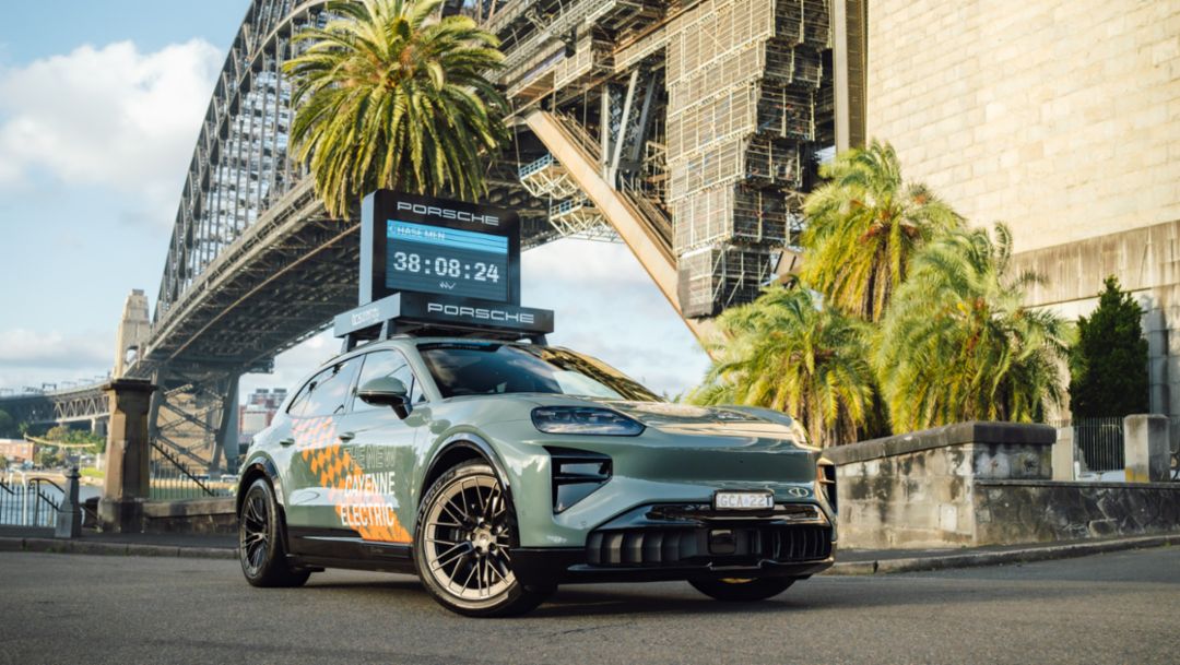 Silent running: Porsche at the 2026 TCS Sydney Marathon presented by ASICS