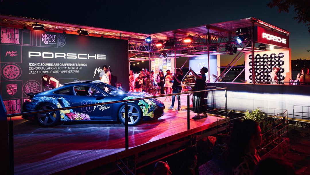 Porsche al Montreux Jazz Festival: il palcoscenico che libera le emozioni