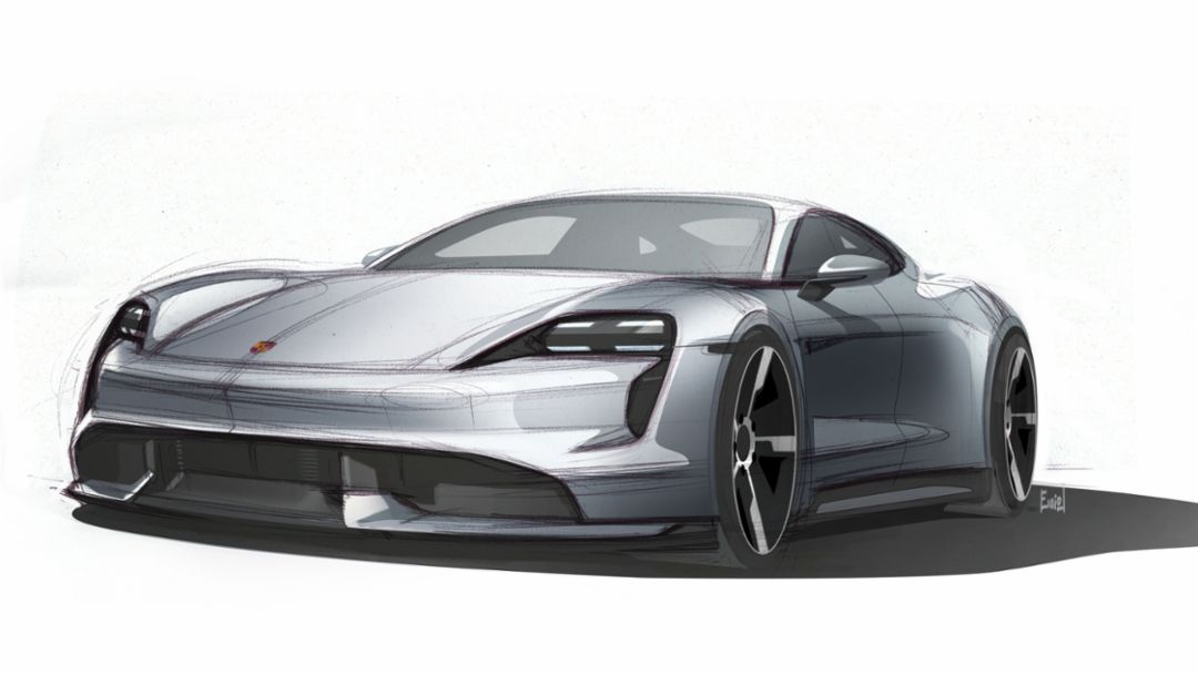 Taycan 设计稿