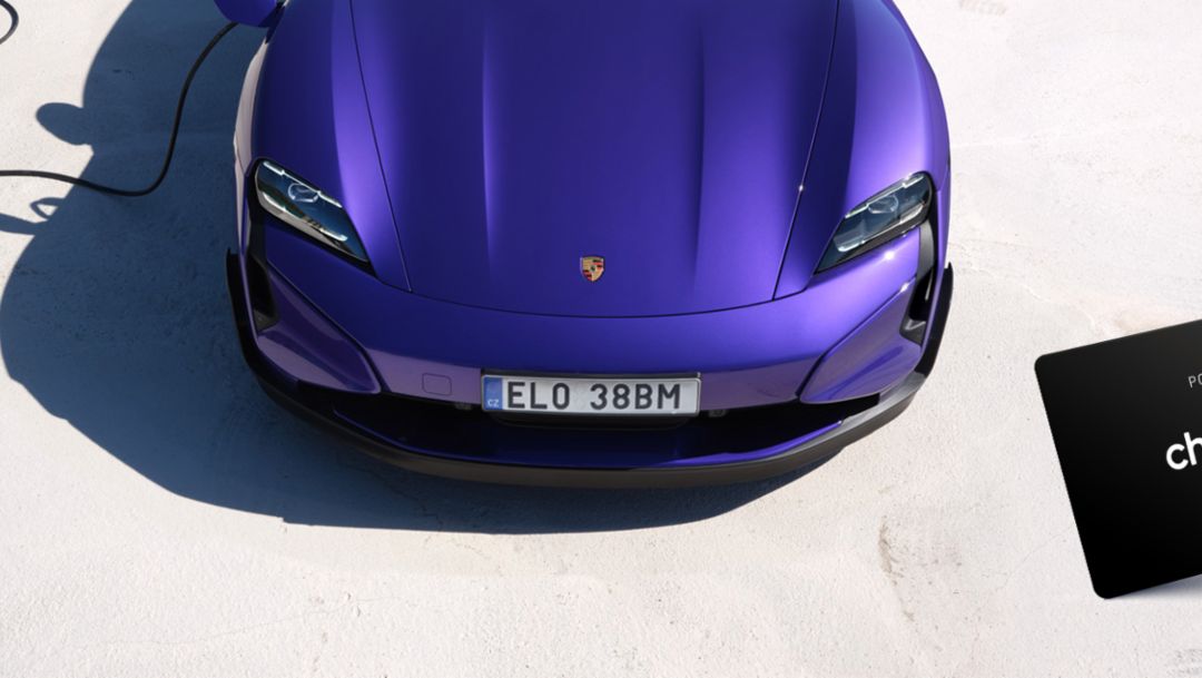 Nové Porsche Taycan s nabíjecí kartou chargee v hodnotě 121 000 Kč a dalšími benefity