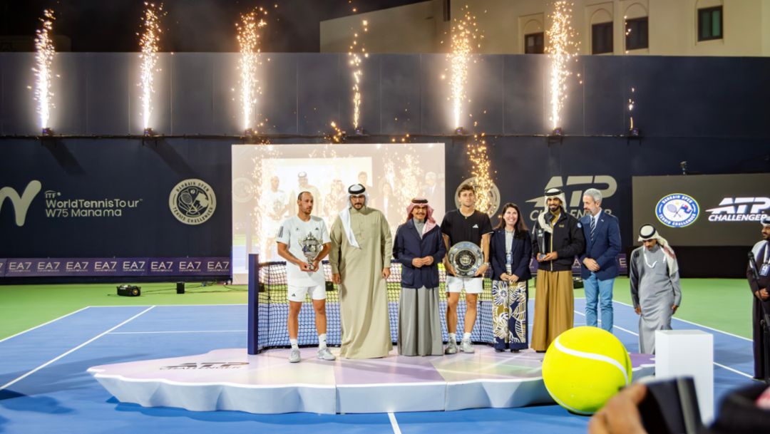 Porsche Centre Bahrain supports Bahrain Ministry of Interior Tennis Challenger 2026