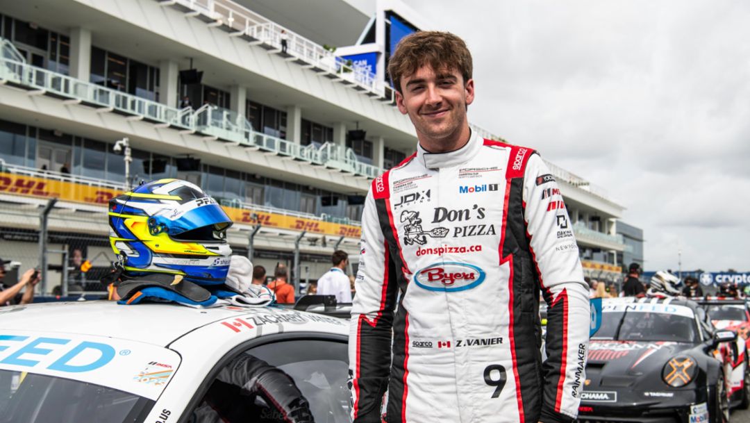 Zachary Vanier to represent North America at 2025 Porsche Junior Shootout