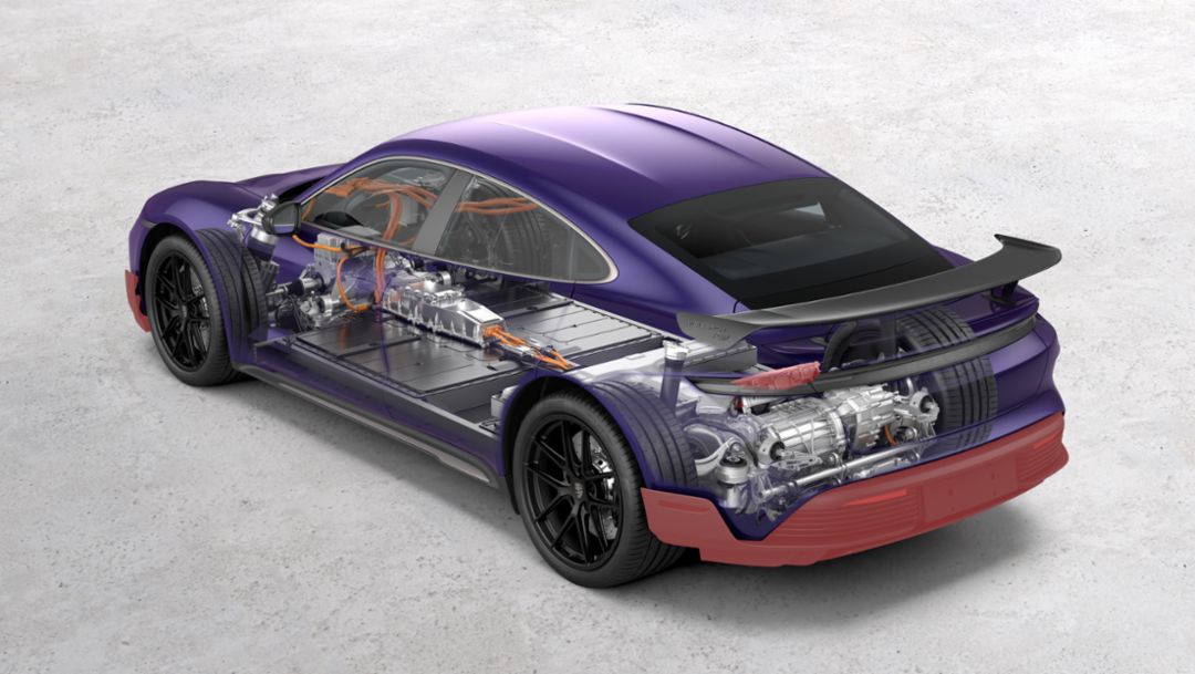 Taycan Turbo GT with Weissach Package