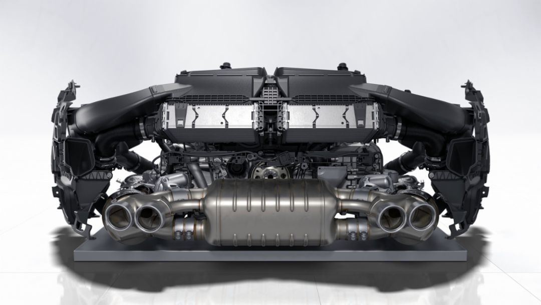 Motor b&oacute;xer de seis cilindros, 2019, Porsche AG