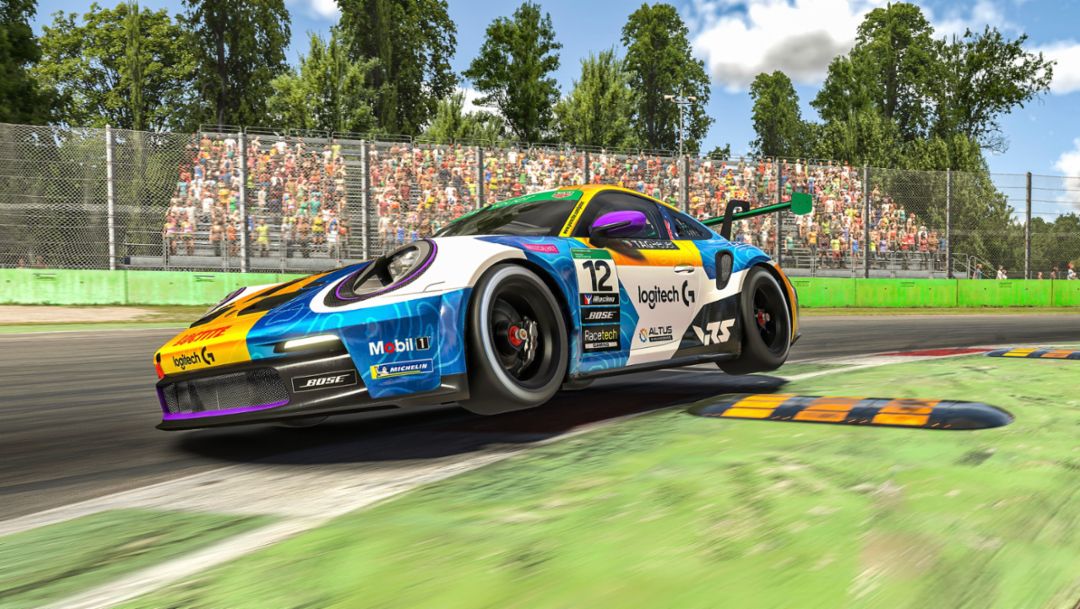 Jordan Caruso neuer Meister im Porsche TAG Heuer Esports Supercup