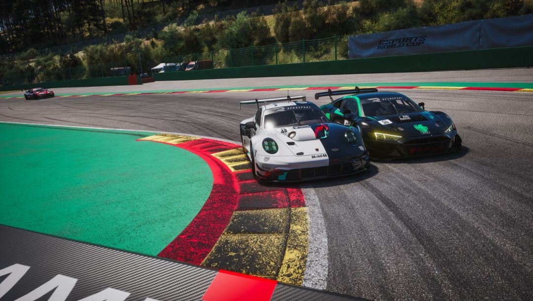 Porsche works driver Joshua Rogers wins his third consecutive final race