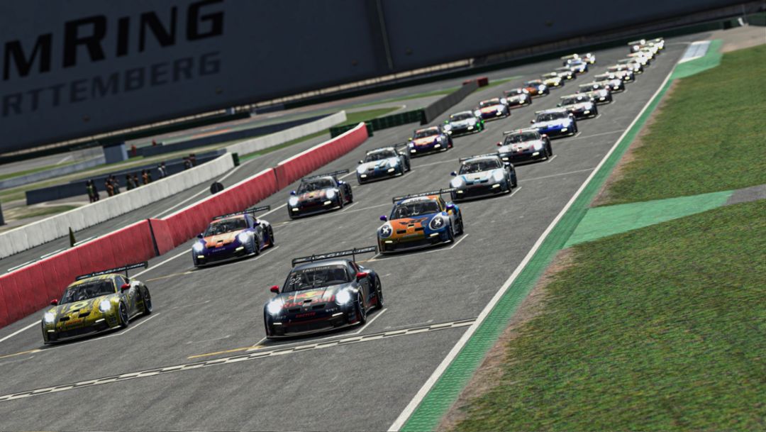 Qualification for the Porsche TAG Heuer Esports Supercup begins