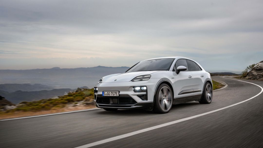 Le Macan pose de nouveaux jalons : le premier SUV 100 % électrique de Porsche