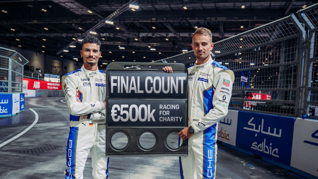 &ldquo;Racing for Charity&rdquo;: Porsche dona 500.000 euros en la temporada 2025/2026