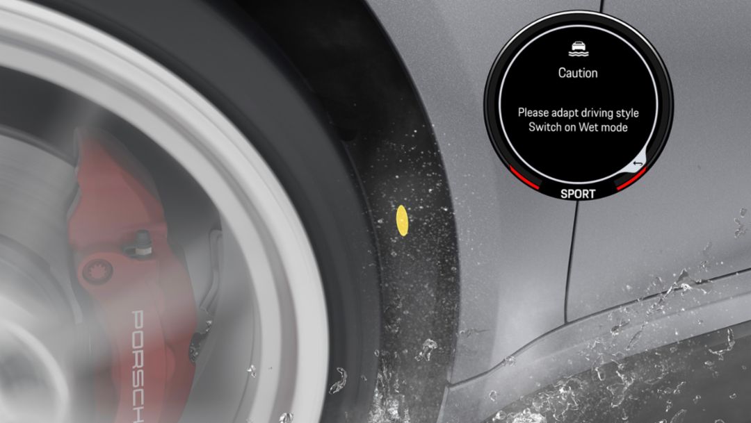 Porsche Wet Mode, 2019, Porsche AG
