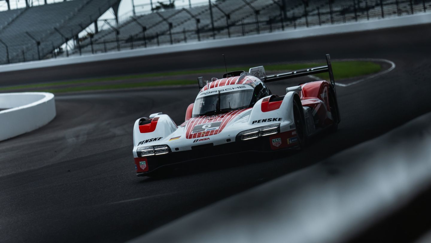 Porsche 963, Porsche Penske Motorsport (nº 6), Kévin Estre (FRA), Laurin Heinrich (ALE), Indianápolis, campeonato IMSA, 2026, Porsche AG