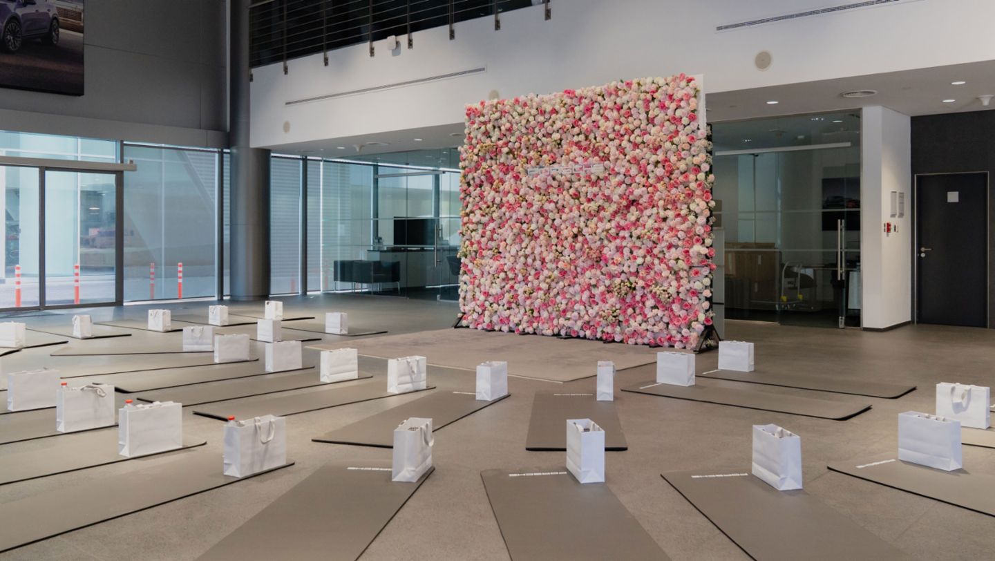 Porsche x Pilates, Porsche Centre Abu Dhabi, 2026, Porsche Middle East