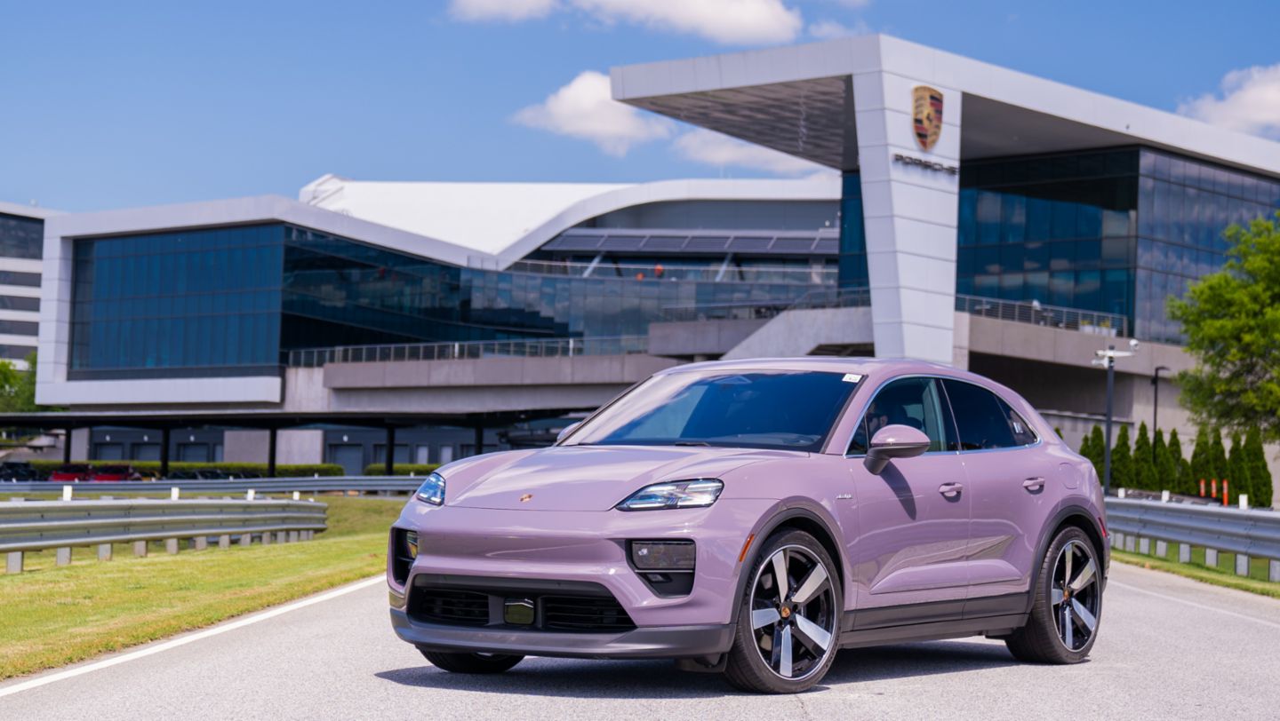 Porsche Experience Centers welcome the new Macan Electric to the track