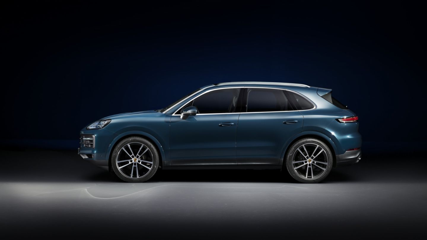 Cayenne Montego Blue Metallic 