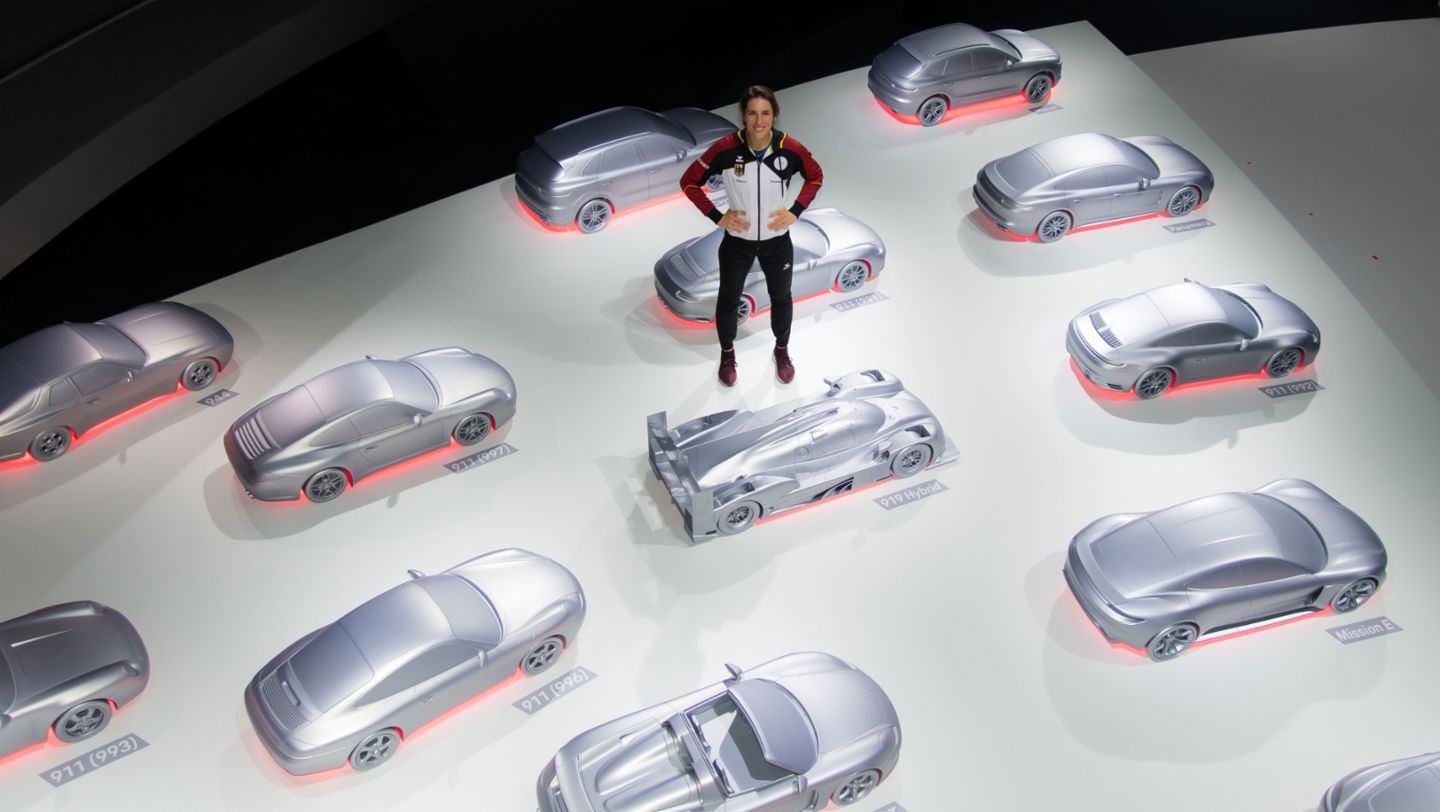 Andrea Petkovic, Porsche Team Germany, Porsche Pavillon, Autostadt Wolfsburg, 2019, Porsche AG