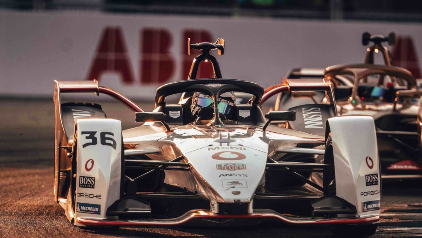 André Lotterer, 99X Electric (36), E-Prix de Berlín, carrera 8, Campeonato de Fórmula E ABB FIA 2019/2020, 2020, Porsche AG