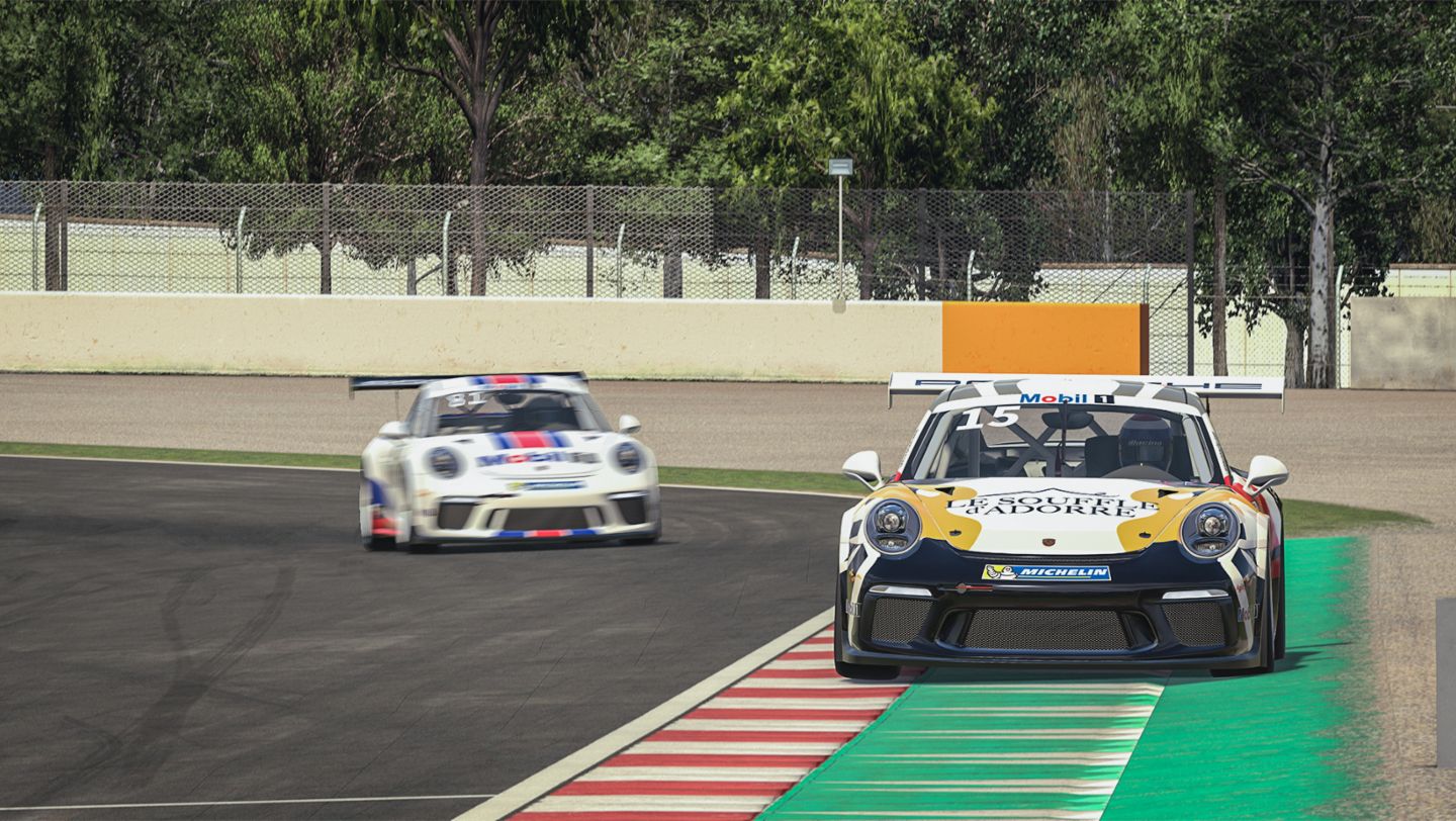 911 GT3 Cup, Porsche Mobil 1 Supercup Virtual Edition, Barcelona, 2020, Porsche AG