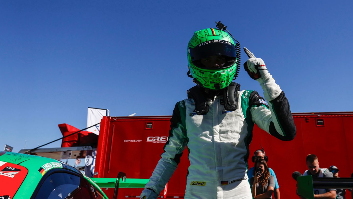 Laurin Heinrich (D), AO Racing (#77), IMSA, Road Atlanta, USA, 2024, Porsche AG
