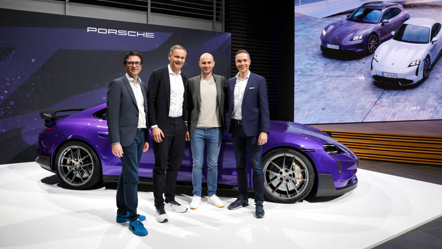 Taycan Turbo GT mit Weissach Paket, Leipzig, 2024, Porsche AG