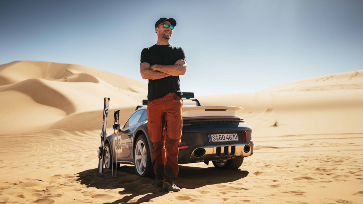 Aksel Lund Svindal, Porsche-Markenbotschafter, 2024, Porsche AG