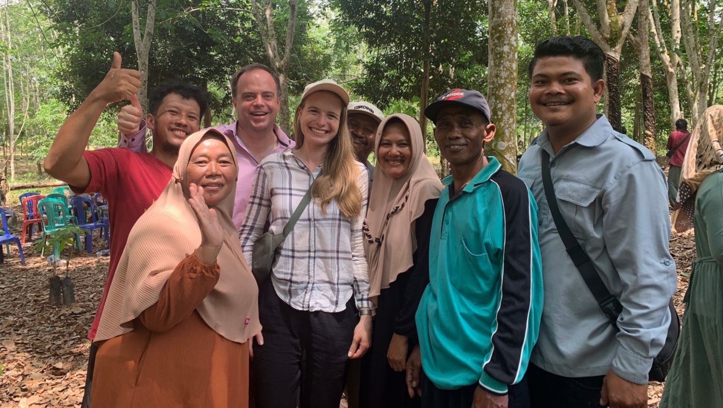 Hannah Sicha, Projektleiterin Nachhaltigkeit in der Lieferkette, Projekt CASCADE, Indonesien, 2024, Porsche AG